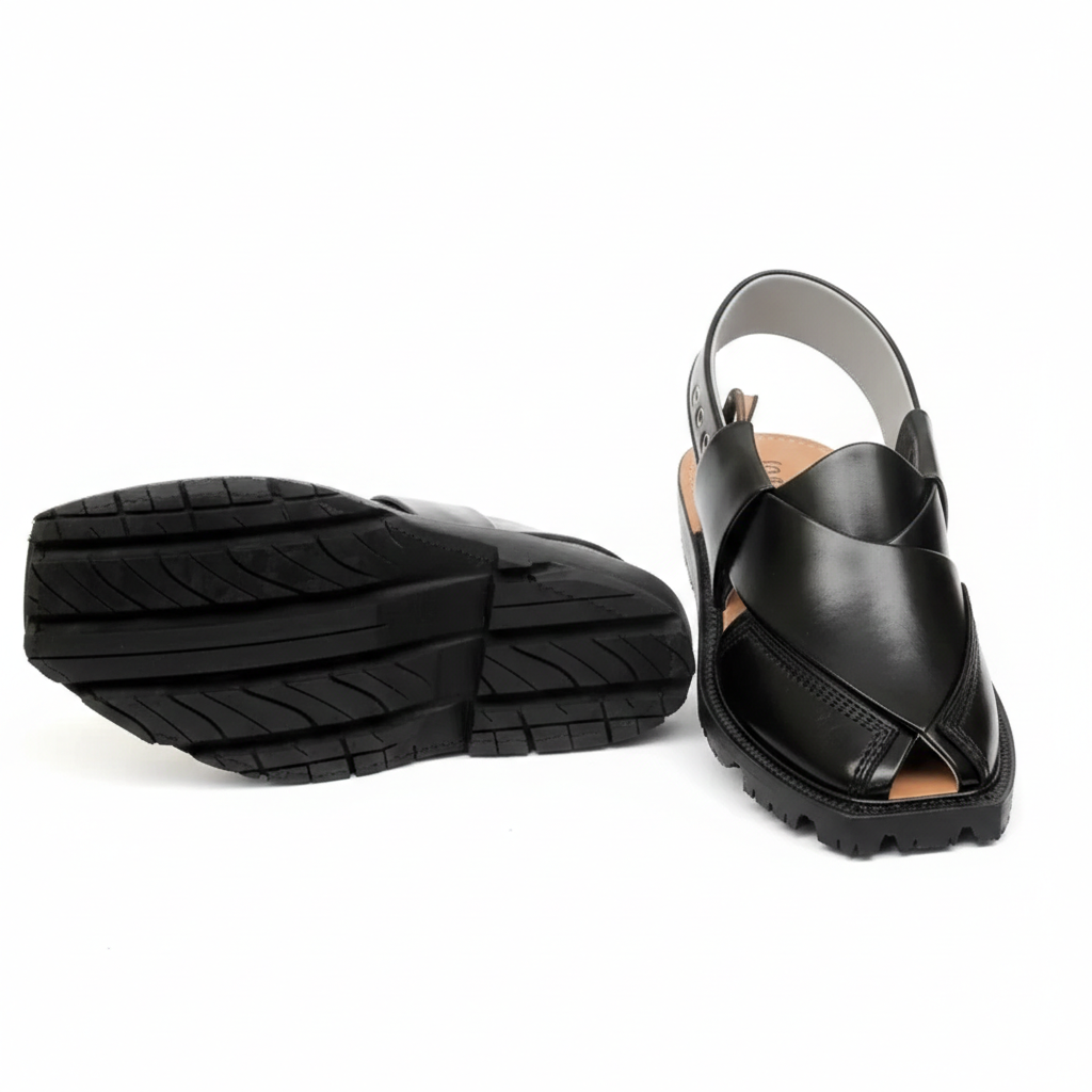 Shikari Black Double Sole