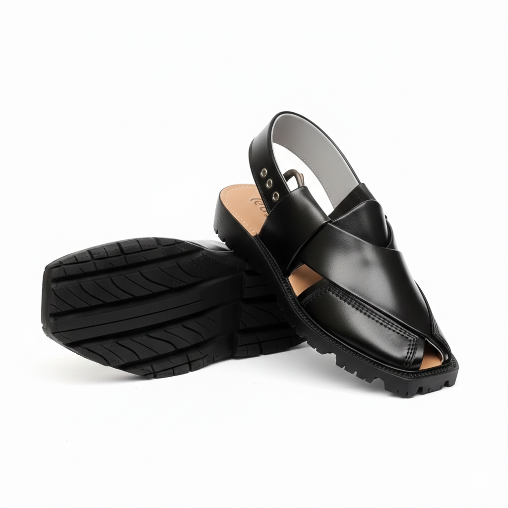 Shikari Black Double Sole